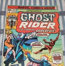 Rare Double Cover Ghost Rider #20 with Daredevil from Oct. 1976 in VF+ (8.5) picture