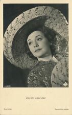 Zarah Leander Real Photo Postcard rppc-Swedish Stage and Film Singer and Actress picture