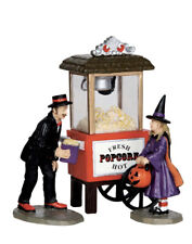 Lemax Popcorn Treats-Holiday Village Spooky Town Carnival Food Cart Accent picture