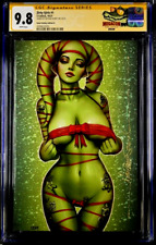ZIRTY GIRLS #1 CGC SS 9.8 NATHAN SZERDY EXCLUSIVE GREEN VIRGIN VARIANT STAR WARS picture