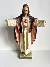 Antique Italian Catholic Jesus Statue picture