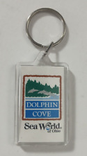 Vintage Sea World of Ohio Dolphin Cove Keychain picture