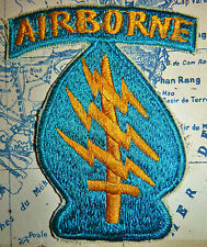 ARROWHEAD AIRBORNE - Original Patch - 5th SPECIAL FORCES - Vietnam War - M.714 picture