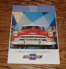 1952 Chevrolet Full Line Sales Brochure 52 Chevy Styleline De Luxe Bel Air picture