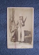 Cabinet Card Edwin Booth ?  Civil War Era Photograph picture