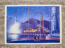 Original Space Rocket Soviet postcard 1965 picture