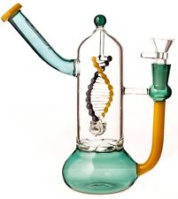 THICK Glass DNA HELIX Bong COOL BONG Daze Glass Spinning BONG Vortex Bong *USA* picture