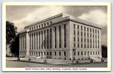 Columbia, SC-South Carolina, South Carolina State Office Building, B&W Postcard picture