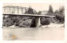 Gueaneville California Bridge View Real Photo Antique Postcard K13846 picture