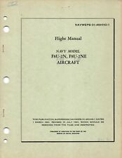 F8U-2N, F8U-2NE (F-8D, F-8E) Crusader 1961 Flight Manual Pilot's Handbook -CD picture