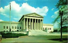 US Supreme Court Building Washington DC Postcard VTG UNP Capsco Vintage Unused picture