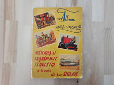1940s ALBUM Book Cuba  Cuban Historia Transporte Siglos Rare 200 CARDS Complete picture
