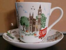 Souvenir Porcelain CUP AND SAUCER LONDON UNITED KINGDOM picture