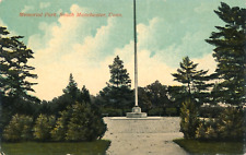 Memorial Park at South Manchester, CT Connecticut-antique unposted postcard picture