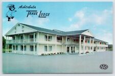Postcard Ashtabula TraveLodge Hotel Motel Austinburg Ohio picture