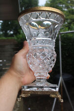 French crystal glass Vase lion paws picture