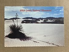 Postcard Alamogordo NM New Mexico White Sands National Monument Greetings picture