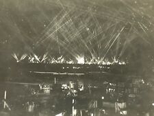AhB) Found Photo Photograph Night Of V.J. Day Munitions Celebrations Beautiful  picture