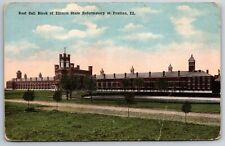 Pontiac IL~Illinois State Reformatory East Cell Block~c1910 Postcard picture
