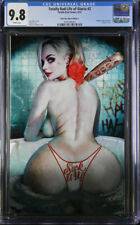 Metal Shikarii Harley Quinn CGC 9.8 Totally Rad Life #2 Bath Time Ed. E Ltd - 10 picture