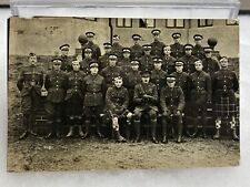 WWI ERA Scotland Military RPPC Post Card  picture
