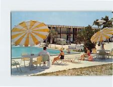 Postcard Pool View Reef Resort Motel Sanibel Island Florida USA picture