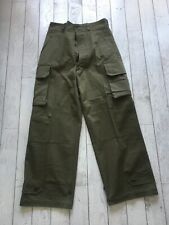 NOS French Army cargo trousers pants M47 Indochina War TT47 Brown 1950's size 21 picture
