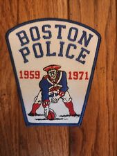 Boston Massachusetts New England Patriots Police Patch picture