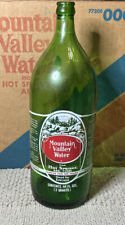Mountain Valley ACL Mineral Water Bottle Half Gallon Hot Springs Arkansas Ark picture