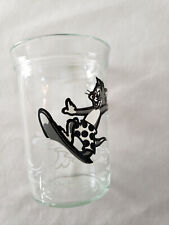 Vintage 1990 Welch's TOM & JERRY Surfing Jelly Jar Drink Glass picture