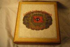 Vintage Lehigh Vailley RR Wood Cigar Box  & Band picture