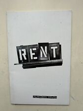 RENT  The Musical Theatre Programme WESTEND ADAM PASCAL picture
