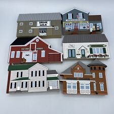 Cat's Meow America’s Backroads Series II Dairy Antiques Store Set of 6 2000 picture