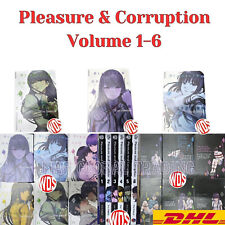 Pleasure and Corruption Manga Vol 1-6 Full Set English Version Comic  picture