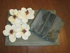Set Of 4 Placemats 4 Napkins and 4 Magnolia Napkin Rings picture