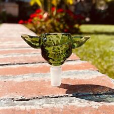 Primium 14mm-Thick Glass Yoda Bowl Head Holder picture