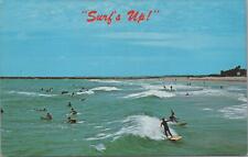 Postcard Surfing Along the Florida Coast 1971 picture