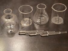 Chemistry Shot Glasses Science Lab Drinking Novelty Set Of 4 Glasses picture