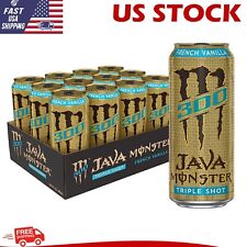 Monster Energy Java 300 Triple Shot Robust Coffee, French Vanilla, (Pack of 12) picture