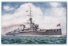 1910 H. M. S. Hercules Super Dreadnought Battleship Raphael Tuck & Son Postcard picture