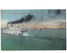 c1910 Steamer Sidney Largest Stern Wheel New Orleans Louisiana LA Postcard picture