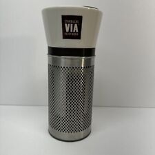 Starbucks VIA Ready Brew Ceramic & Metal 16 oz Travel Tumbler 2010 picture