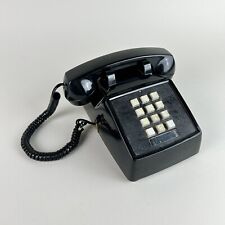 Vintage Stromberg-Carlson 2500D Black - Push Button Telephone - Tested Works picture