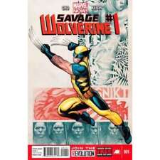 Savage Wolverine #1 in Near Mint + condition. Marvel comics [n& picture