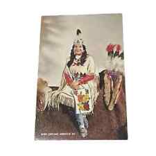 Postcard Miss Thomasine Ruth Hill Miss Indian America XV Sheridan Wyoming A231 picture