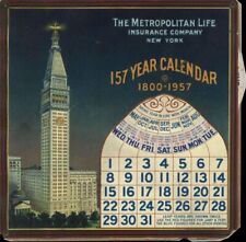Metropolitan Life Insurance Co. of New York 157 Year Calendar - Insurance - Insu picture