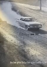 Road Test 1961 Dodge Dart Phoenix illustrated picture
