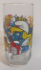 Vintage Peyo, 1983, Wallace Berrie & Co., SMURF Drinking Glass picture