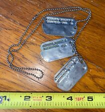 Post WWII US T46 Dog Tags picture