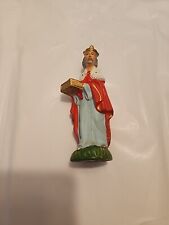Vintage Chalkware Standing Wiseman Chest Figure F.W. Woolworth Co. picture